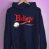 Believe Philly LGBTQ Pride Jingle Bell Hoodie - Navy